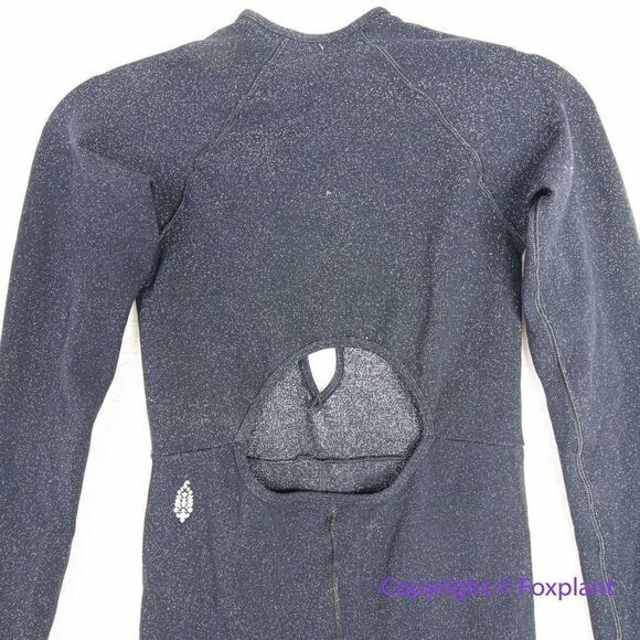 NEW Free People flash forward onesie jumpsuit playsuit leotard black, XS/S - Picture 15 of 16